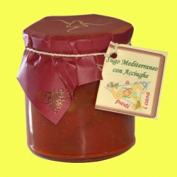 Sugo Mediterraneo con Acciughe (280gr)