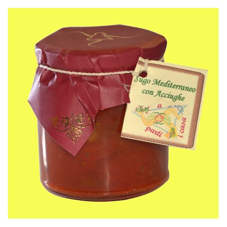 Sugo Mediterraneo con Acciughe (280gr)