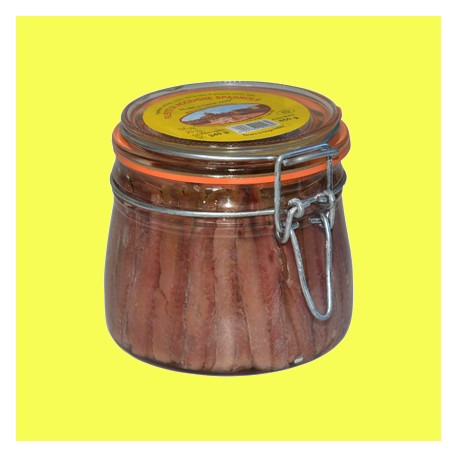 Filetti di Acciughe Spagnole in Olio di Semi (650gr)