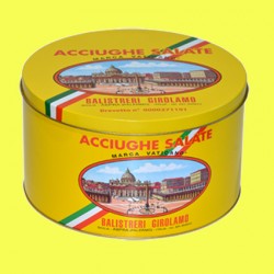 Latta di Acciughe Salate Siciliane (5kg) - Barra II